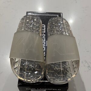 Karl Lagerfeld Transparent Logo Slides